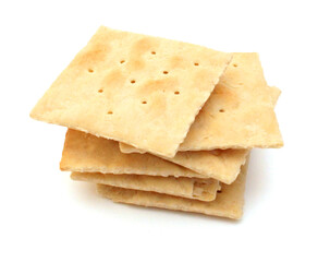 Fototapeta premium Cracker isolated on white background
