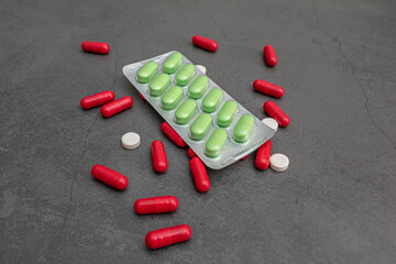 Many tablets of different spectrum of action