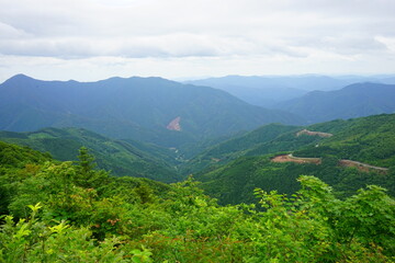 Shikoku Karst Natural Park, Tengu Highland in Kochi, Japan - 日本 高知 四国カルスト 天狗高原	