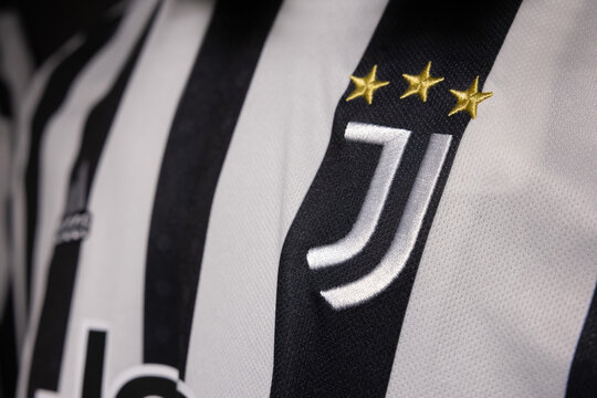  Juventus Logo on Home Jersey