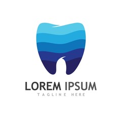 Dental logo Template vector illustration