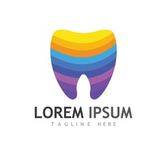 Dental logo Template vector illustration