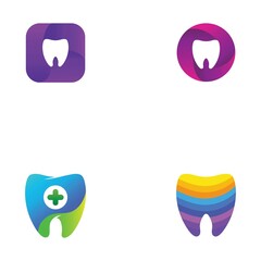 Dental logo Template vector illustration