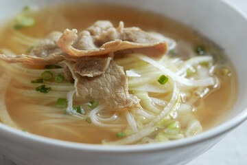 Vietnamese rice noodle ,Pho noodle