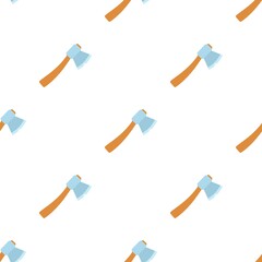 Axe pattern seamless background texture repeat wallpaper geometric vector
