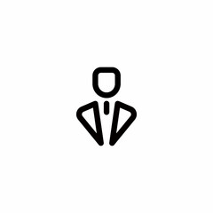 Doctor Specialist Outline Icon, Logo, and illustration