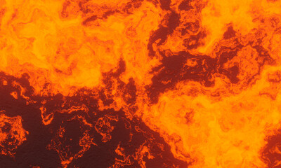 Abstract melted magma. Lava background.