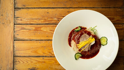 Pyeongyang-style Spicy Buckwheat Noodles