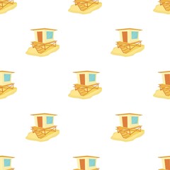 Bungalow pattern seamless background texture repeat wallpaper geometric vector