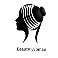 Beautiful woman logo for your business.