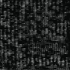 Obraz premium Rough, irregular texture composed of monochrome geometric elements. Overlay distressed grunge background. Abstract vector illustration. Isolated on white background. EPS10