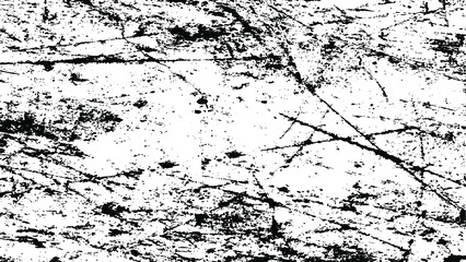 Scratched Grunge Urban Background Texture Vector. Dust Overlay Distress Grainy Grungy Effect. Distressed Backdrop Vector Illustration. Isolated Black on White Background. EPS 10.