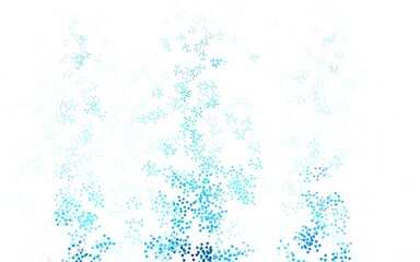 Light Green vector pattern with artificial intelligence network.