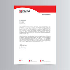 Clean and Modern Letterhead Template