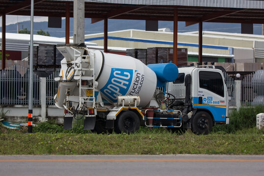 Concrete truck of CPAC Concrete product company.