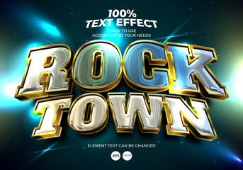 Rock Town Text Effect