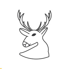 Deer Vector Art Graphics Template For Business And Company