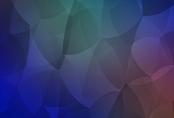 Obraz premium Light Blue, Red vector layout with lines, triangles.