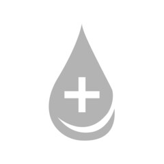 Fototapeta premium drop of blood, donor blood, vector illustration