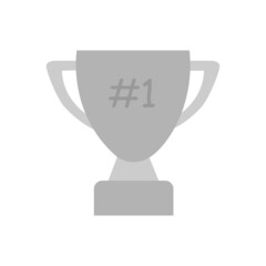 cup icon, winner, first place, vector illustration