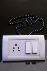 wall switch power electronic component socket different and modern realistic part | wall switch...