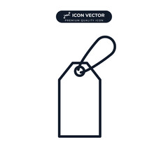 label price tag icon symbol template for graphic and web design collection logo vector illustration
