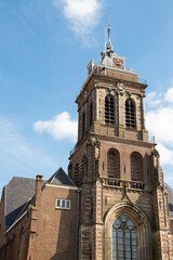 Bartolomeuskerk, church in the picturesque town of Schoonhoven, Netherlands.