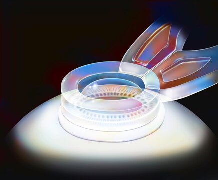 Eye (refractive Surgery), Lasik: Suction Ring For Femtosecond Laser.