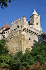 Fototapeta na wymiar Burg Liechtenstein, Maria Enzersdorf, Österreich, 29.07.2021