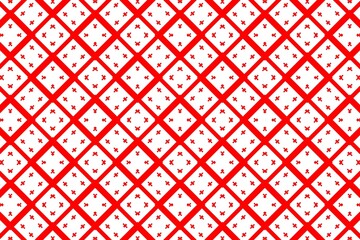 Simple geometric pattern in the colors of the national flag of Georgia
