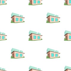 Small house, pattern seamless background texture repeat wallpaper geometric vector