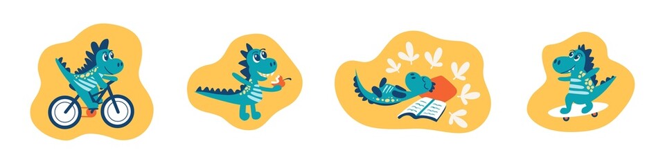Dino-stickers
