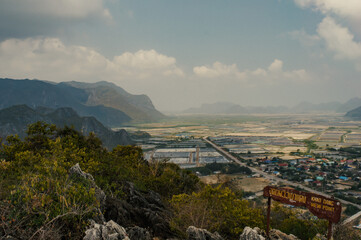 view from the top of the bridge