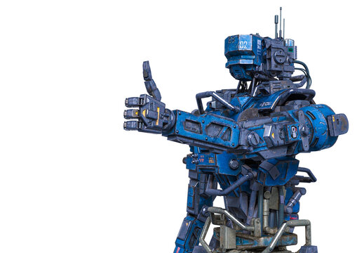 super droid is positive with thumbs up