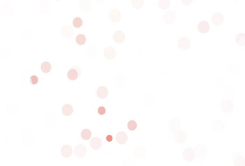 Light Red vector template with ice snowflakes.
