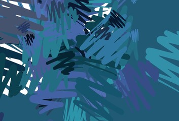 Light Blue, Green vector layout with flat lines.