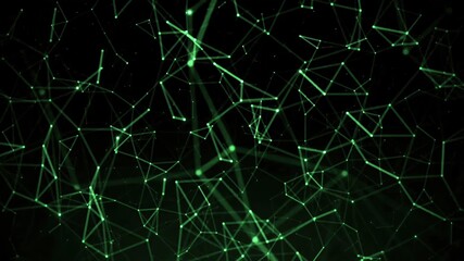 Abstract plexus technology science concept