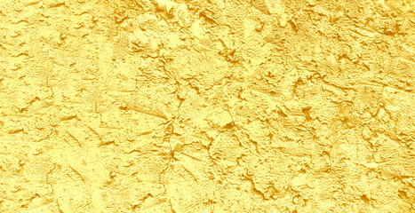 Abstract texture of gold color. Free space.