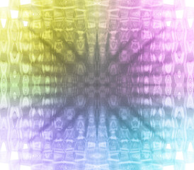 Obraz premium An abstract psychedelic kaleidoscope pattern background image.