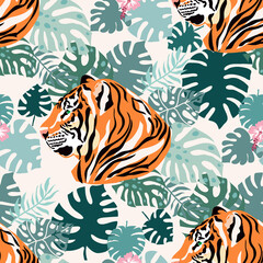 Tiger pattern 90