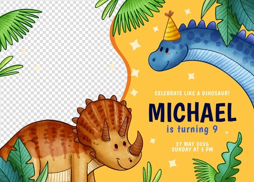 Dinosaur Birthday Images – Browse 11,728 Stock Photos, Vectors, and Video |  Adobe Stock