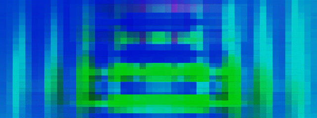 Abstract glitch art background image.