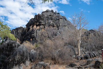 Rock mountain at Chillagoe, Queensland, Australia. 