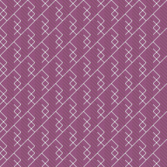 Fototapeta premium Abstract ornament pattern with pixel art details. This repeating texture can be used as a background or a graphical design element by itself. 