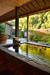 青空の庭園露天風呂