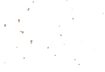 Light Blue, Red vector texture with disks.