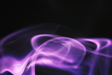 Obraz premium Smoke is a collection of airborne particulates and gases emitted when a material undergoes combustion or pyrolysis