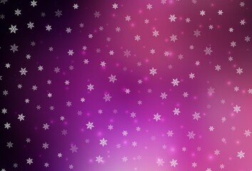 Dark Purple, Pink vector template in carnival style.