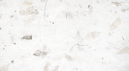 White Paper texture background from made from natural leaves. Recycled paper texture background banner concept.