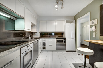 Beautiful renovated and staged with nice furniture condominium in Montreal, Westmount, Canada